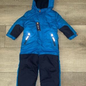 2T Blue Snowsuit, Unisex, NEW/TAGS